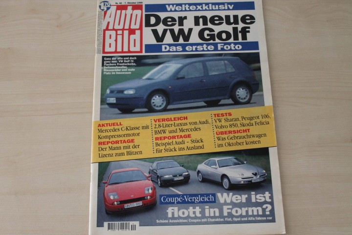 Deckblatt Auto Bild (40/1995)